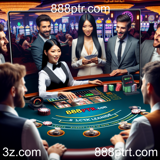 Experiência Imersiva na Categoria 'Ao Vivo' do 888ptr.com